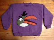 foto Angry birds - Groene vogel