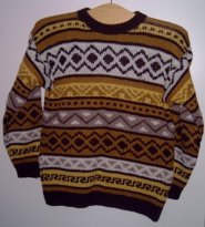 foto Jacquard bruin