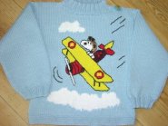 foto Snoopy als vliegenier