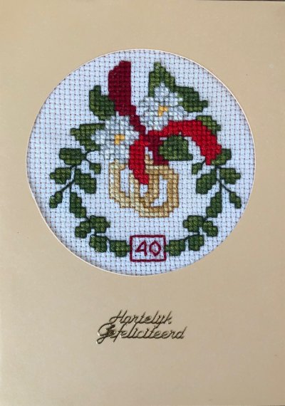 40 jaarig huwelijk Fina en Roelof