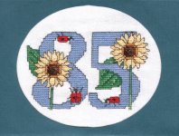 85, voor Jeanne Stadegaard, 85e verjaardag 85, voor Jeanne Stadegaard, 85e verjaardag