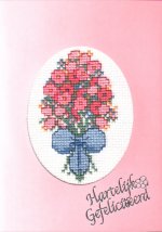 boeketje roze bloemen, voor tante Rie, 89e verjaardag boeketje roze bloemen, voor tante Rie, 89e verjaardag