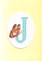 vlinder J, voor tante Jits, 86e verjaardag