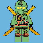 Lego Ninjago groen Lego Ninjago groen