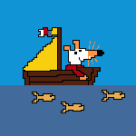 Muis in bootje