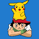 Pokemon 1 - Asch en Pikachu Pokemon 1 - Asch en Pikachu