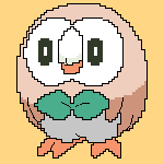 Pokemon 7 - Rowlet Pokemon 7 - Rowlet
