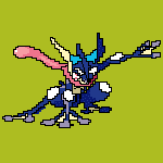 Pokemon 8 - Greninja Pokemon 8 - Greninja